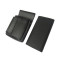 Waiter’s kit - wallet (black, imitation leather, 2 zippers) and holster New Barex