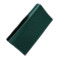 Waiter’s moneybag - 2 zippers, artificial leather, dark green