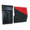 Lederkomplett :: Brieftasche (rot/schwarz) + Kellnertasche