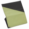Leather waiter’s purse - olive green/black
