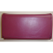 Leather waiter’s purse - violet