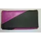 Kožená peňaženka - fialová/čierna