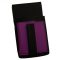  Waiter’s holster, pouch with a colour element - artificial leather, violet