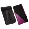 Leather set :: pocketbook (violet/black) + holster