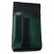 Číšnické pouzdro, kapsa s barevným prvkem - koženka, tmavě zelená