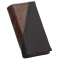 Kožená peňaženka - hnedá/čierna