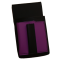 Kellnertasche, Kellnerbeutel mit einem farbigen Element - Kunstleder, lila