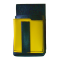 Čašnícke puzdro, vrecko s farebným prvkom - koženka, žltá