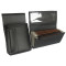 Waiter’s kit - wallet (black, imitation leather, 2 zippers) and holster New Barex