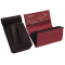 Lederkomplett :: Brieftasche (rot) + Kellnertasche