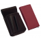 Leather set :: pocketbook (red) + holster