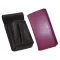 Leather set :: pocketbook (violet) + holster