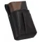 Lederkomplett :: Brieftasche (braun/schwarz) + Kellnertasche